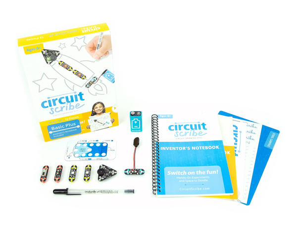 Electroninks Writeables Circuit Scribe Basic Kit + Book