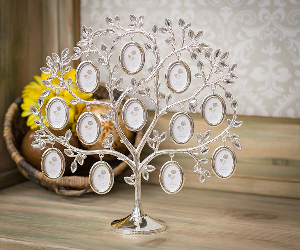Elegant Metal Hanging Family Tree
