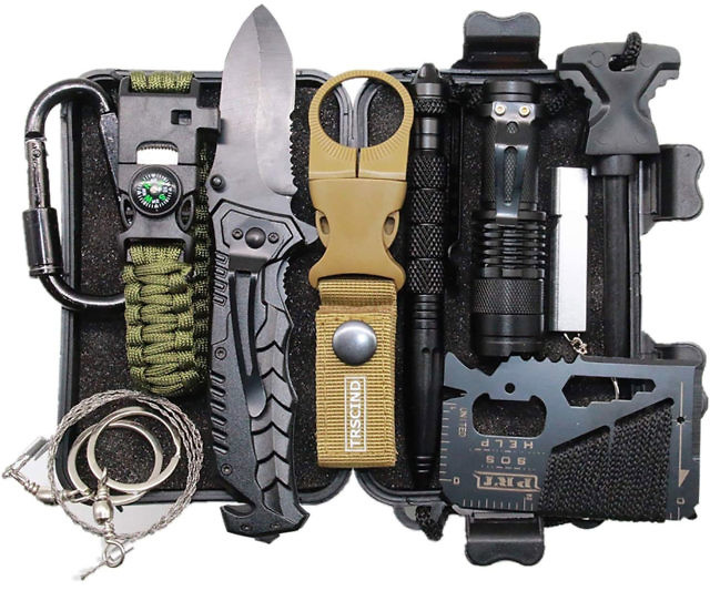11-In-1 Survival Gear Kit