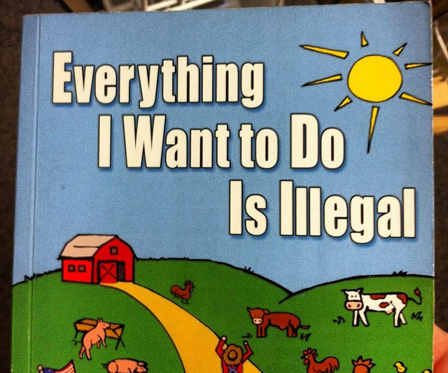 Everything I Want To Do Is Illegal Book
