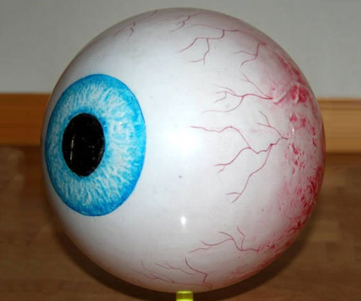 Eyeball Bowling Ball