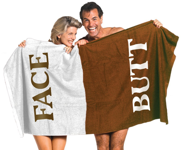 Face Butt Towel