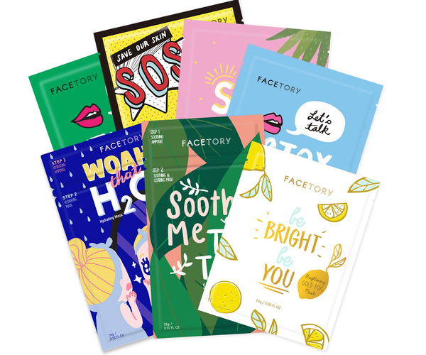 FaceTory Facial Masks Collection