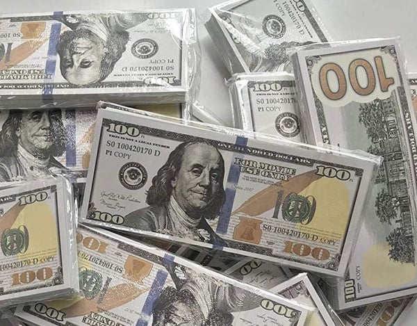 Fake Wads Of Cash