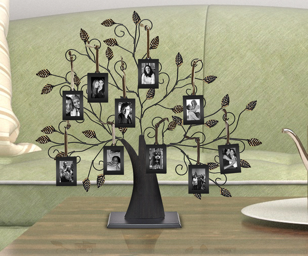 Family Tree Picture Frame Display