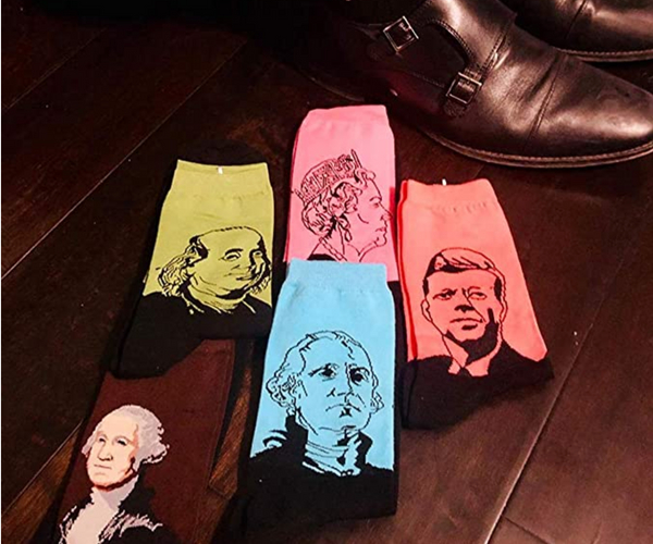Famous Figures in History Socks