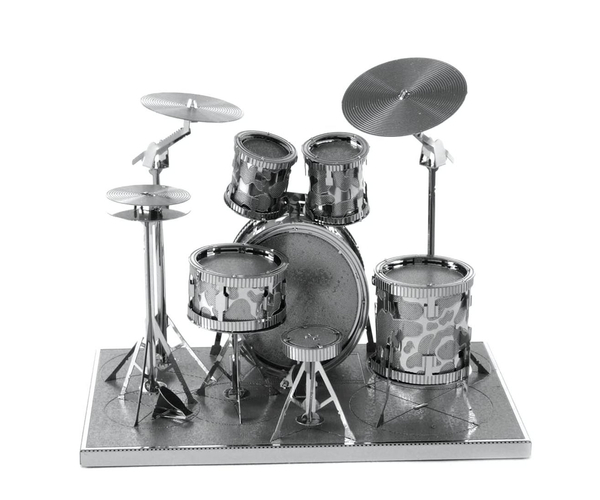 Fascinations 3D Metal Earth Drum Set