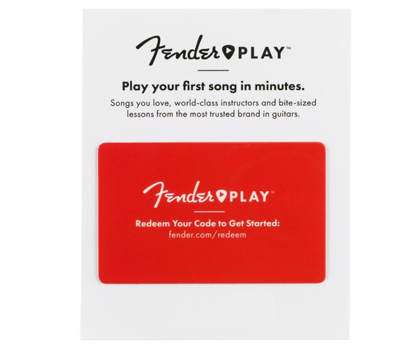 Fender Play Music Subscription Gift Card