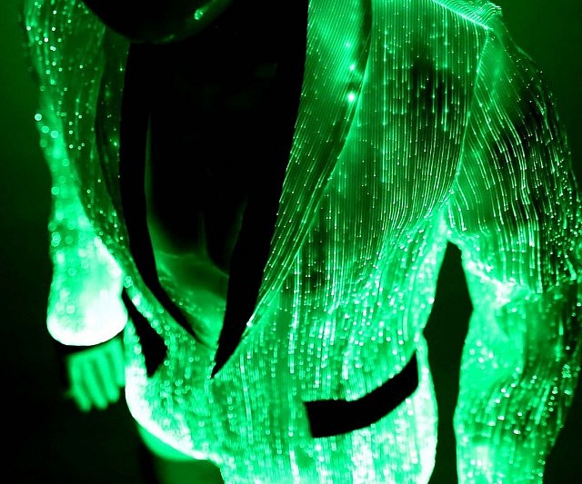 Light Up Fiber Optic Jacket