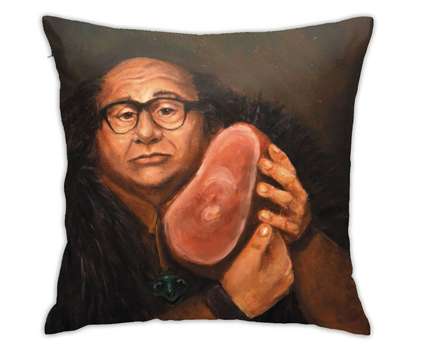 Fine Art Danny DeVito Pillow