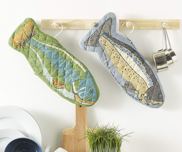 Fish Oven Mitts