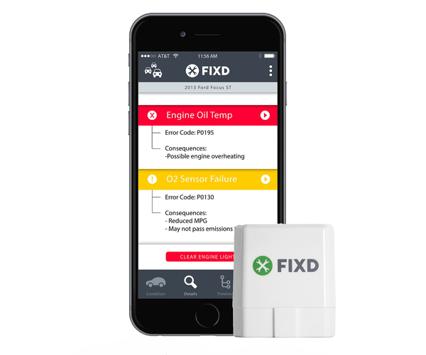 FIXD OBD2 Professional Bluetooth Scan Tool & Code Reader