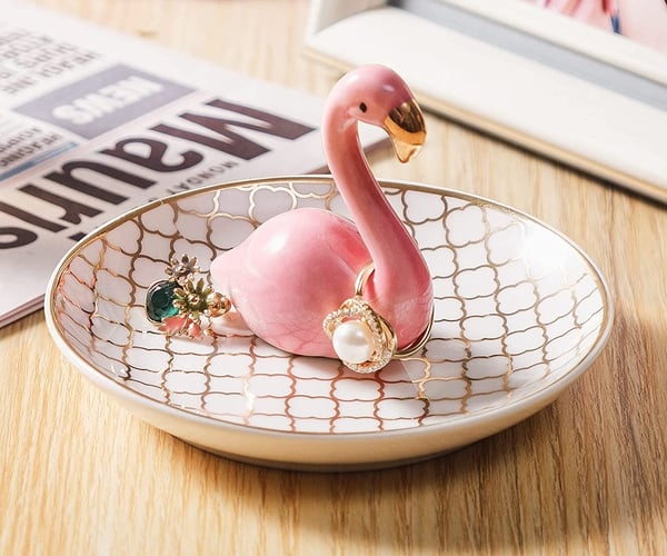 Flamingo Ring Dish
