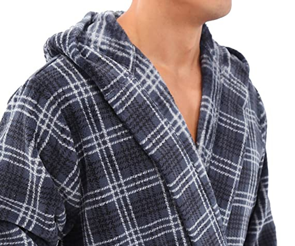 Flannel Fleece Bathrobe