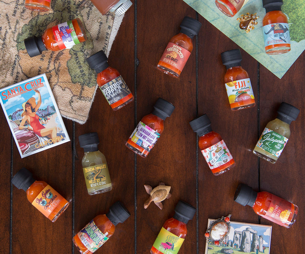 Flavors of the World Hot Sauce Sampler Gift Set