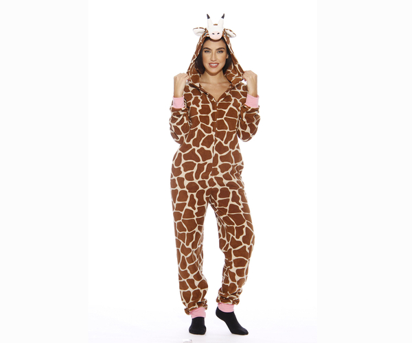 Fleece Giraffe Onesie