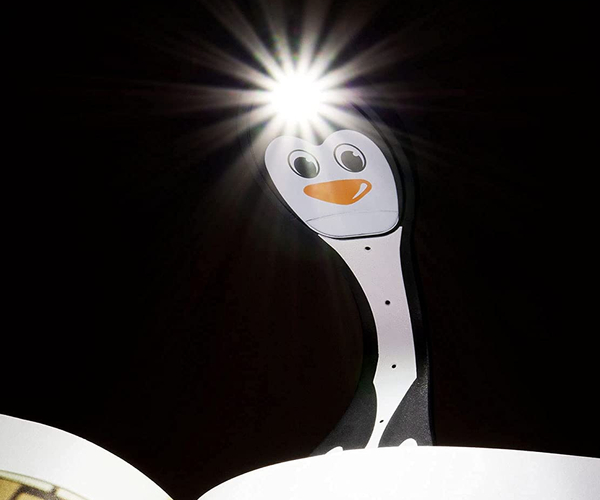 Flexible Penguin Book Light