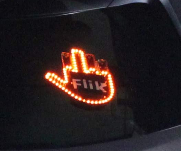 Flik Me Bird Flipping Car Light