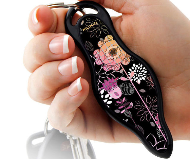 Floral Self-Defense Kubaton Keychain