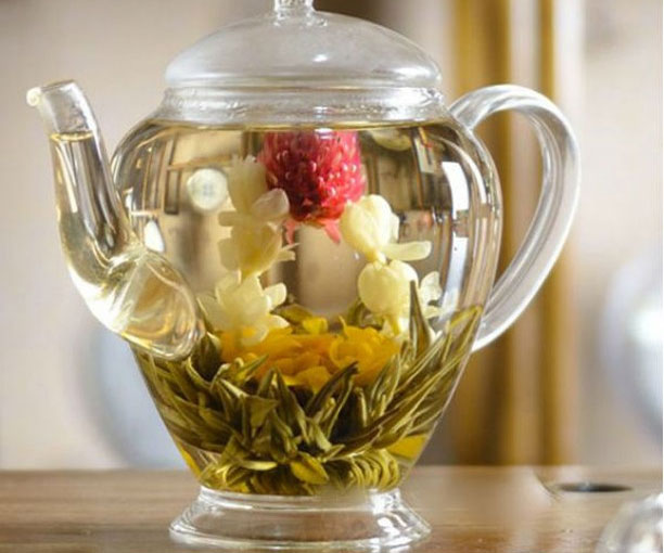 Blooming Tea Flower