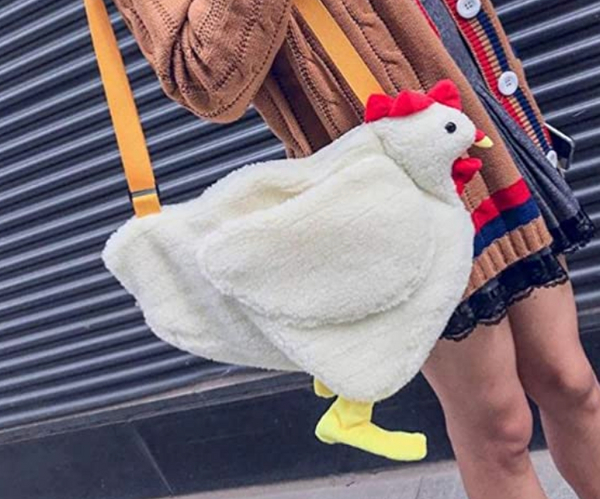 Fluffy Chicken Crossbody