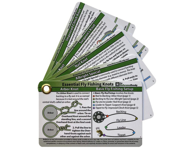 Fly Fishing Knot Reference Cards