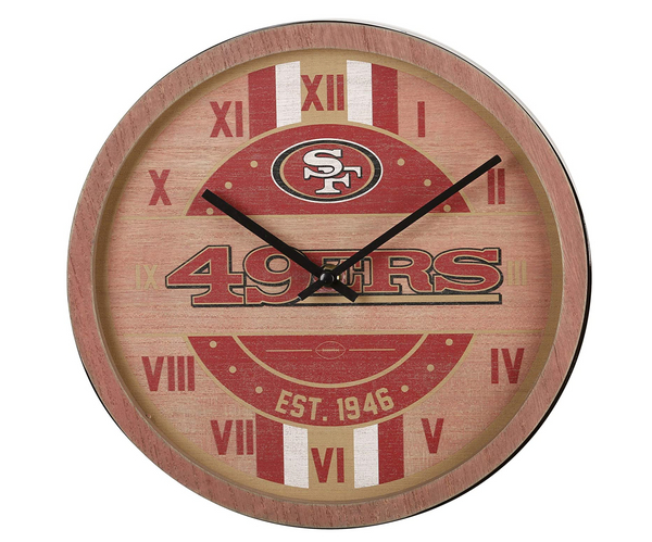 FOCO NFL Team Wall Clock