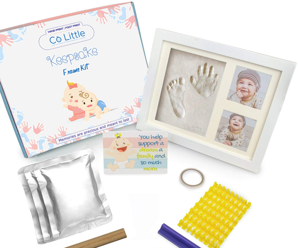 Foot Impression Photo Keepsake