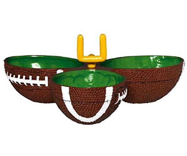 Football Condiment Party Dish