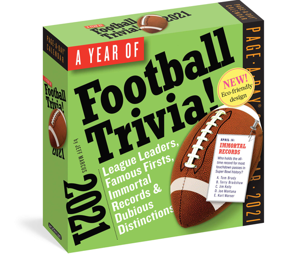 Football Trivia-A-Day Calendar