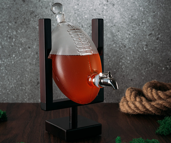 Football Whiskey Decanter
