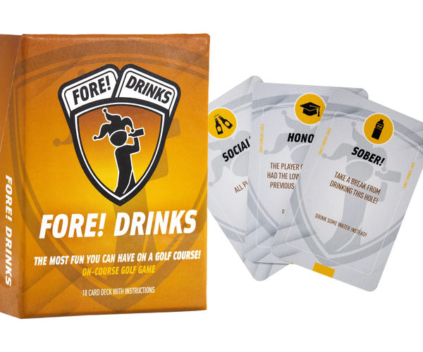 Fore! Golf Course Drinking Card Game
