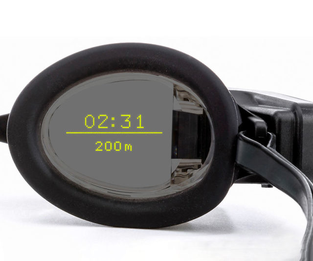 Augmented Reality Swim Goggles