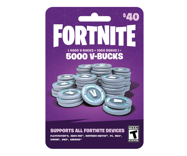 Fortnite V-bucks Gift Card