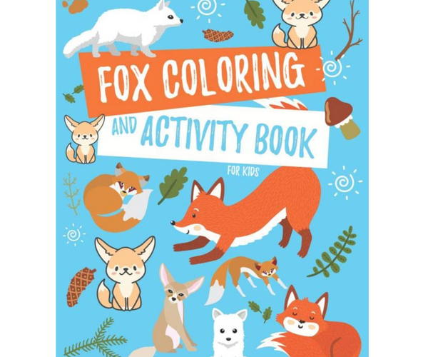 Fox Coloring and Activity Book