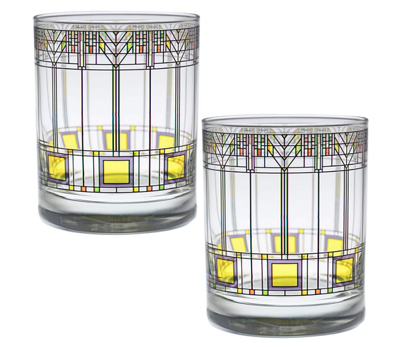 Frank Lloyd Wright Whiskey Glass Set