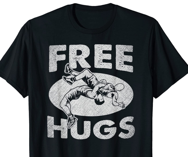 Free Hugs Wrestling Shirt