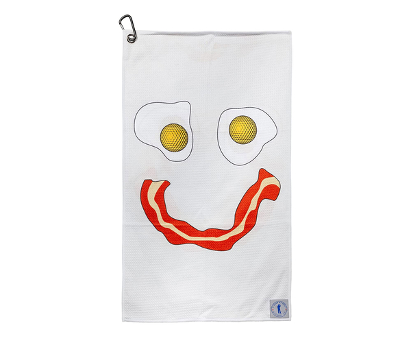 Fried Egg Bacon Smile Towel