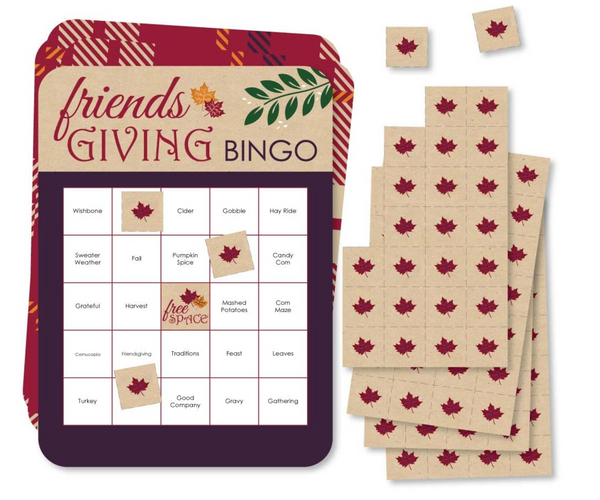 Friendsgiving Bingo