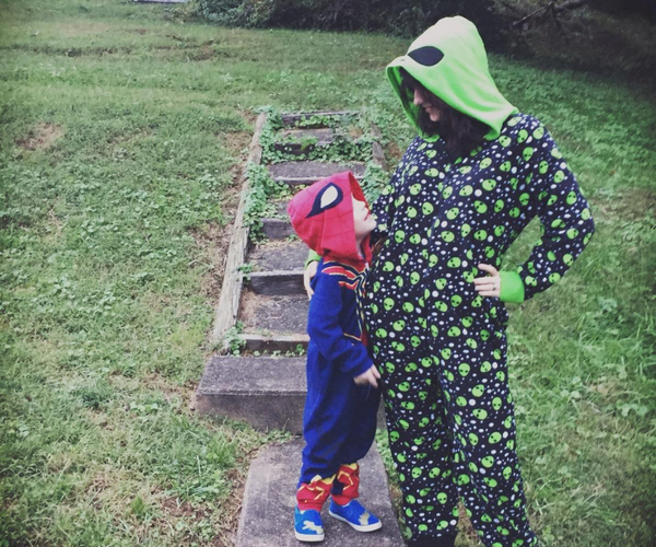 Full Length Alien Onesie