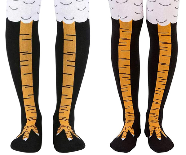 Funny Bird Leg Socks