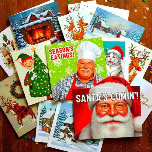 37 Super Funny Christmas Cards Perfect For Spreading Holiday Cheer And LOLs