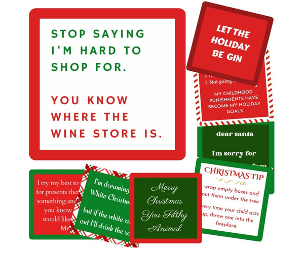Funny Christmas Coasters