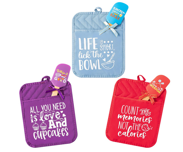 Funny Couple's Hot Pad Set