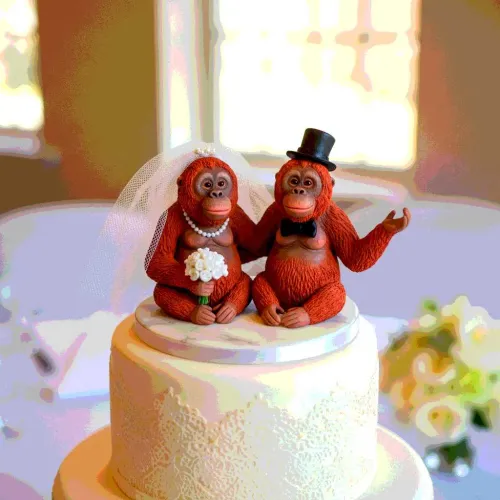 34 Insanely Funny Wedding Cake Toppers That'll Have A Couple Rolling Down The Aisle