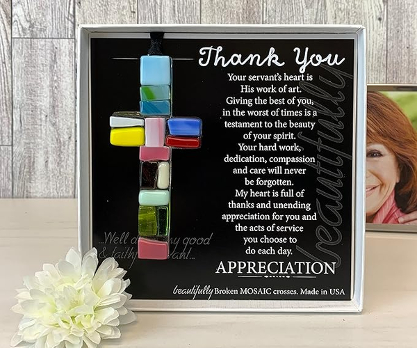 Fused Metal Cross Token