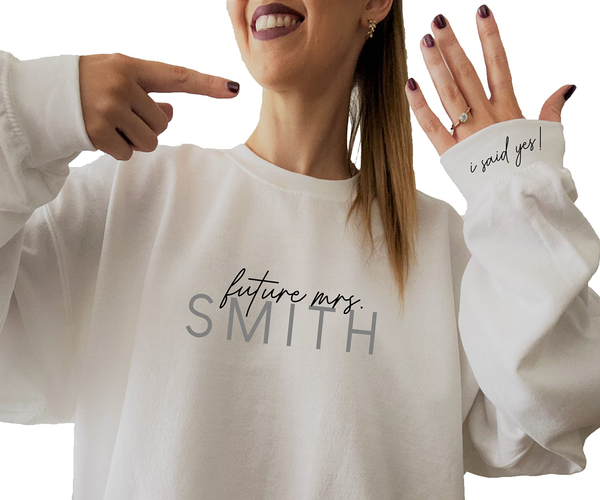 Future Mrs. Engagement Sweatshirt