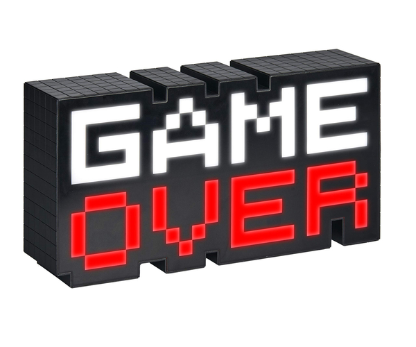 Game Over 8-Bit Lamp