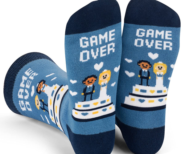 Game Over Funny Socks