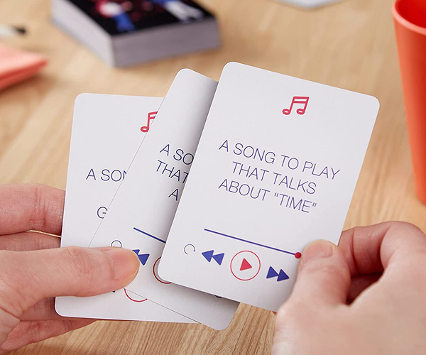 Game That Song Singing Music Card Game